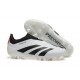 Adidas Predator Accuracy Firm Ground Men Black White Football Shoes