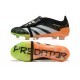 Adidas Predator Accuracy Firm Ground Men Black and Orange Football Shoes