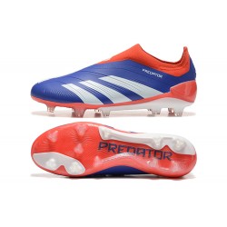 Adidas Predator Accuracy Firm Ground Men Blue Red Football Shoes