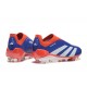 Adidas Predator Accuracy Firm Ground Men Blue Red Football Shoes