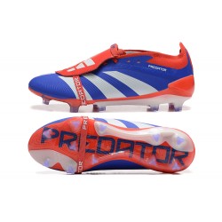 Adidas Predator Accuracy Firm Ground Men Blue Red Football Shoes