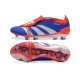 Adidas Predator Accuracy Firm Ground Men Blue Red Football Shoes