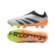 Adidas Predator Accuracy Firm Ground Grey Orange Football Shoes