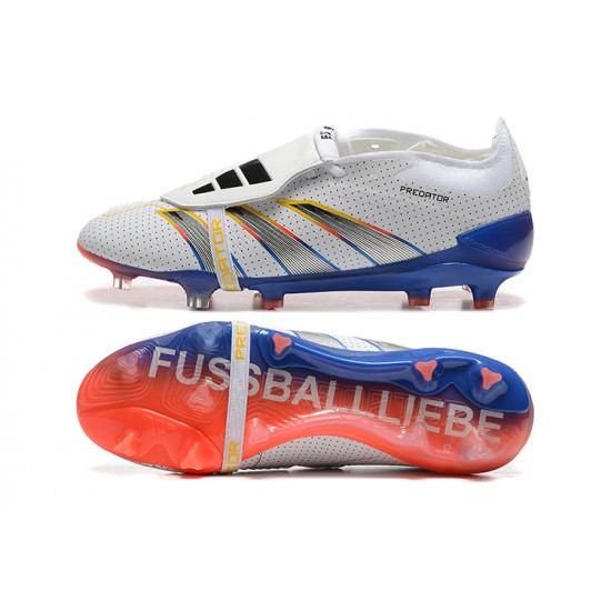 Adidas Predator Accuracy Firm Ground Orange and Blue Football Shoes