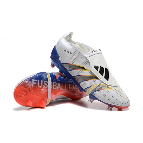 Adidas Predator Accuracy Firm Ground Orange and Blue Football Shoes