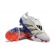 Adidas Predator Accuracy Firm Ground Orange and Blue Football Shoes