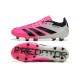 Adidas Predator Accuracy Firm Ground Men Pink Black Football Shoes