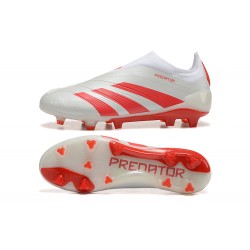 Adidas Predator Accuracy Firm Ground Men Red White Football Shoes