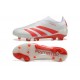 Adidas Predator Accuracy Firm Ground Men Red White Football Shoes