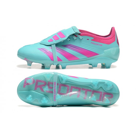 Adidas Predator Accuracy Firm Ground Men Turqoise Pink Football Shoes