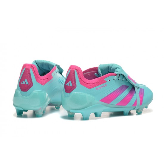 Adidas Predator Accuracy Firm Ground Men Turqoise Pink Football Shoes