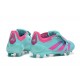 Adidas Predator Accuracy Firm Ground Men Turqoise Pink Football Shoes