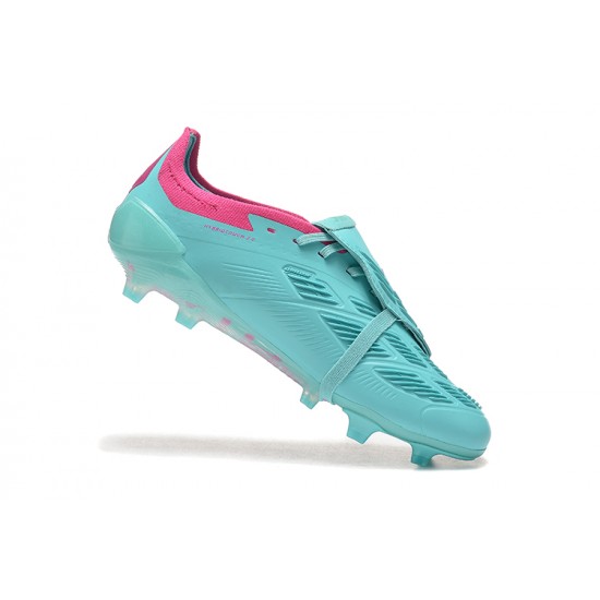 Adidas Predator Accuracy Firm Ground Men Turqoise Pink Football Shoes