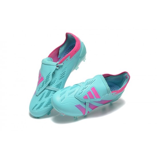 Adidas Predator Accuracy Firm Ground Men Turqoise Pink Football Shoes