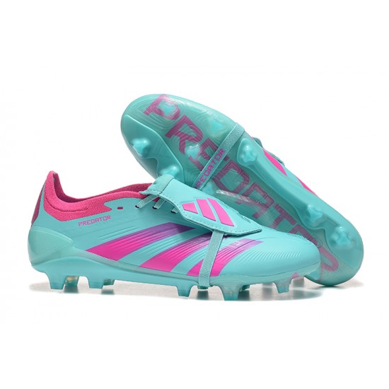 Adidas Predator Accuracy Firm Ground Men Turqoise Pink Football Shoes