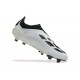 Adidas Predator Accuracy Firm Ground White Black Football Shoes