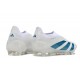 Adidas Predator Accuracy Firm Ground Men White Football Shoes