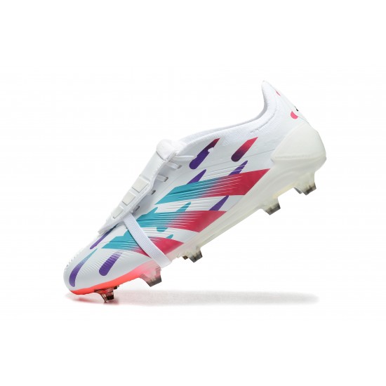 Adidas Predator Accuracy Firm Ground Men White Multi Football Shoes