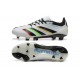 Adidas Predator Accuracy Firm Ground Men White and Black Football Shoes