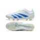 Adidas Predator Accuracy Firm Ground Men White and Blue Football Shoes