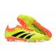 Adidas Predator Accuracy Firm Ground Men Yellow Black Football Shoes