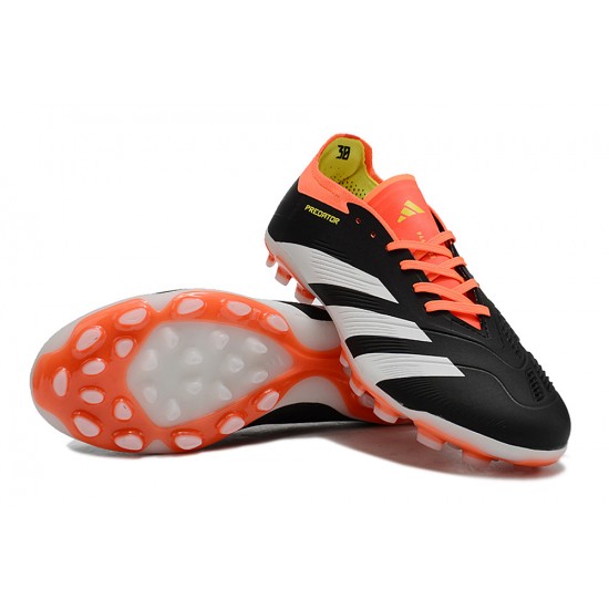 Adidas Predator Elite Artificial Ground Men Black White Football Shoes