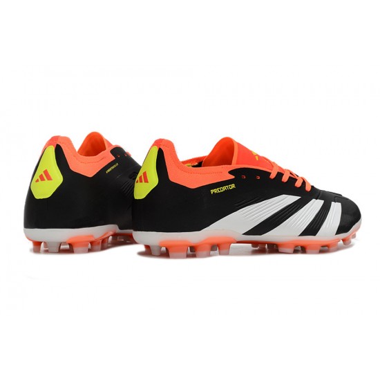 Adidas Predator Elite Artificial Ground Men Black White Football Shoes