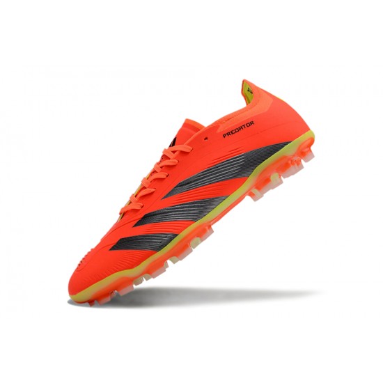 Adidas Predator Elite Artificial Ground Men Red Black Football Shoes