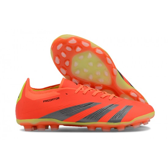 Adidas Predator Elite Artificial Ground Men Red Black Football Shoes