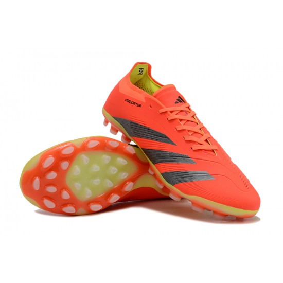 Adidas Predator Elite Artificial Ground Men Red Black Football Shoes