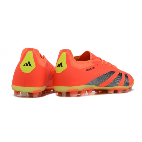 Adidas Predator Elite Artificial Ground Men Red Black Football Shoes