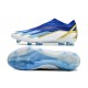 Adidas X CRAZYFAST.1 Firm Ground Men Bule White Football Shoes