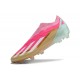 Adidas X CRAZYFAST.1 Firm Ground Men Pink Gold Football Shoes