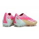 Adidas X CRAZYFAST.1 Firm Ground Men Pink Gold Football Shoes