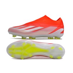 Adidas X CRAZYFAST.1 Firm Ground Men Red White Football Shoes