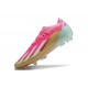 Adidas X Speedportal.1 Firm Ground Men Pink Gold Football Shoes