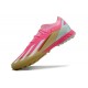 Adidas X Speedportal.1 Turf Men Pink and Gold Football Shoes