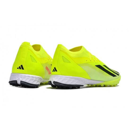 Adidas X Speedportal.1 Turf Men Yellow Black Football Shoes