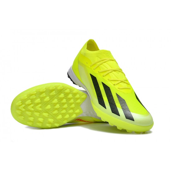 Adidas X Speedportal.1 Turf Men Yellow Black Football Shoes