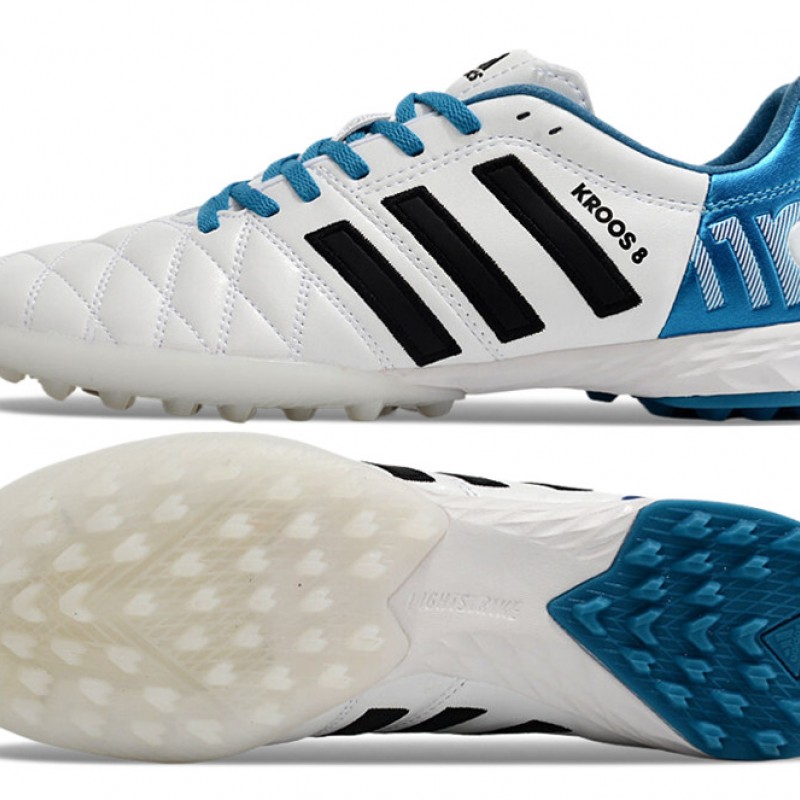 Adidas Adipure 11PRO X PD25 TRX Turf Men White Blue Football Shoes