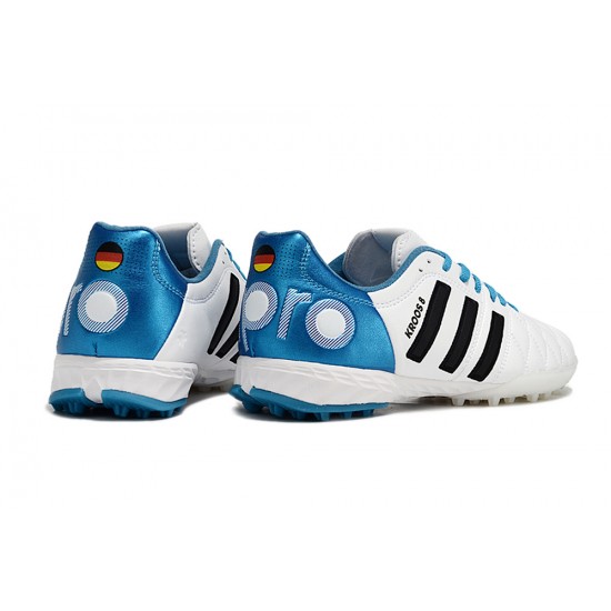 Adidas Adipure 11PRO X PD25 TRX Turf Men White Blue Football Shoes