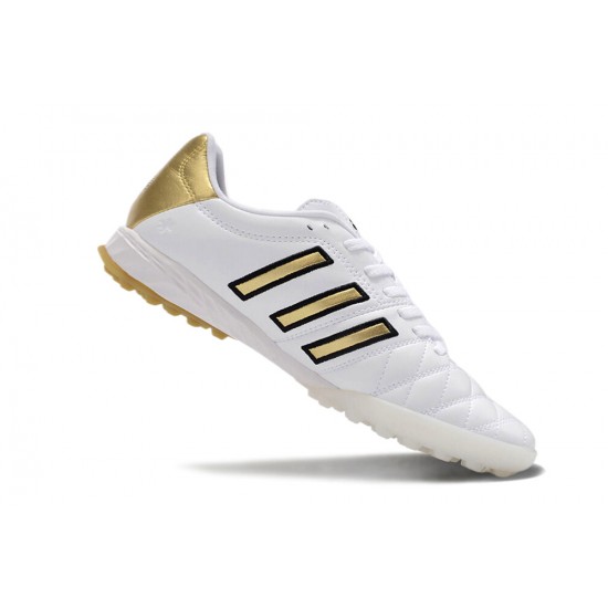 Adidas Adipure 11PRO X PD25 TRX Turf Men White Gold Football Shoes