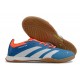 Unisex Adidas Predator 24 Elite Indoor Court Blue Brown Football Shoes