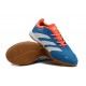 Unisex Adidas Predator 24 Elite Indoor Court Blue Brown Football Shoes