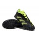 Unisex Adidas Predator 24 Elite Turf Black Yellow Football Shoes