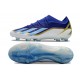 Unisex Adidas X Speedportal.1 Firm Ground Bule and White Football Shoes