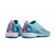 Unisex Adidas X Speedportal.1 Turf Bule and Pink Football Shoes