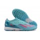 Unisex Adidas X Speedportal.1 Turf Bule and Pink Football Shoes