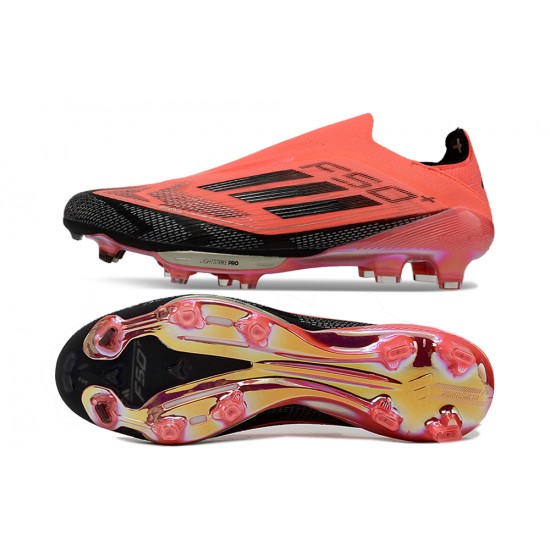 WMNS Adidas F50 Firm Ground Red Black Football Shoes