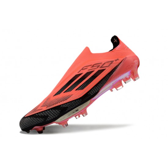 WMNS Adidas F50 Firm Ground Red Black Football Shoes